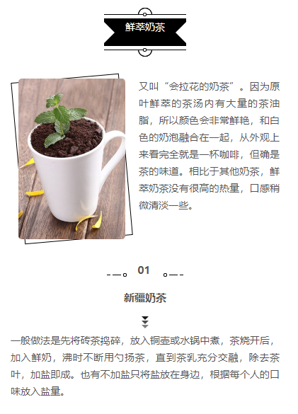 微信模板奶茶西藏奶茶美食保健推文素材推送图文